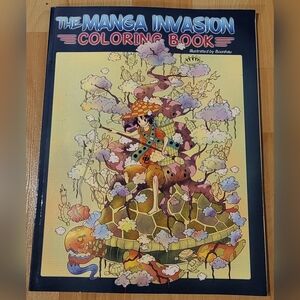 The Manga Invasion Coloring Book
